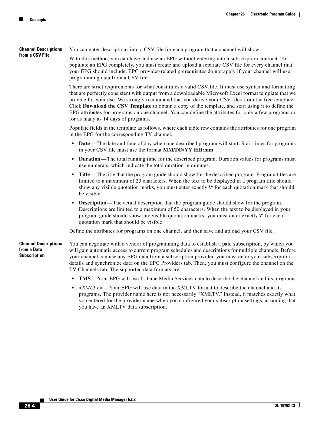 Cisco Systems 5.2.x manual 26-4 