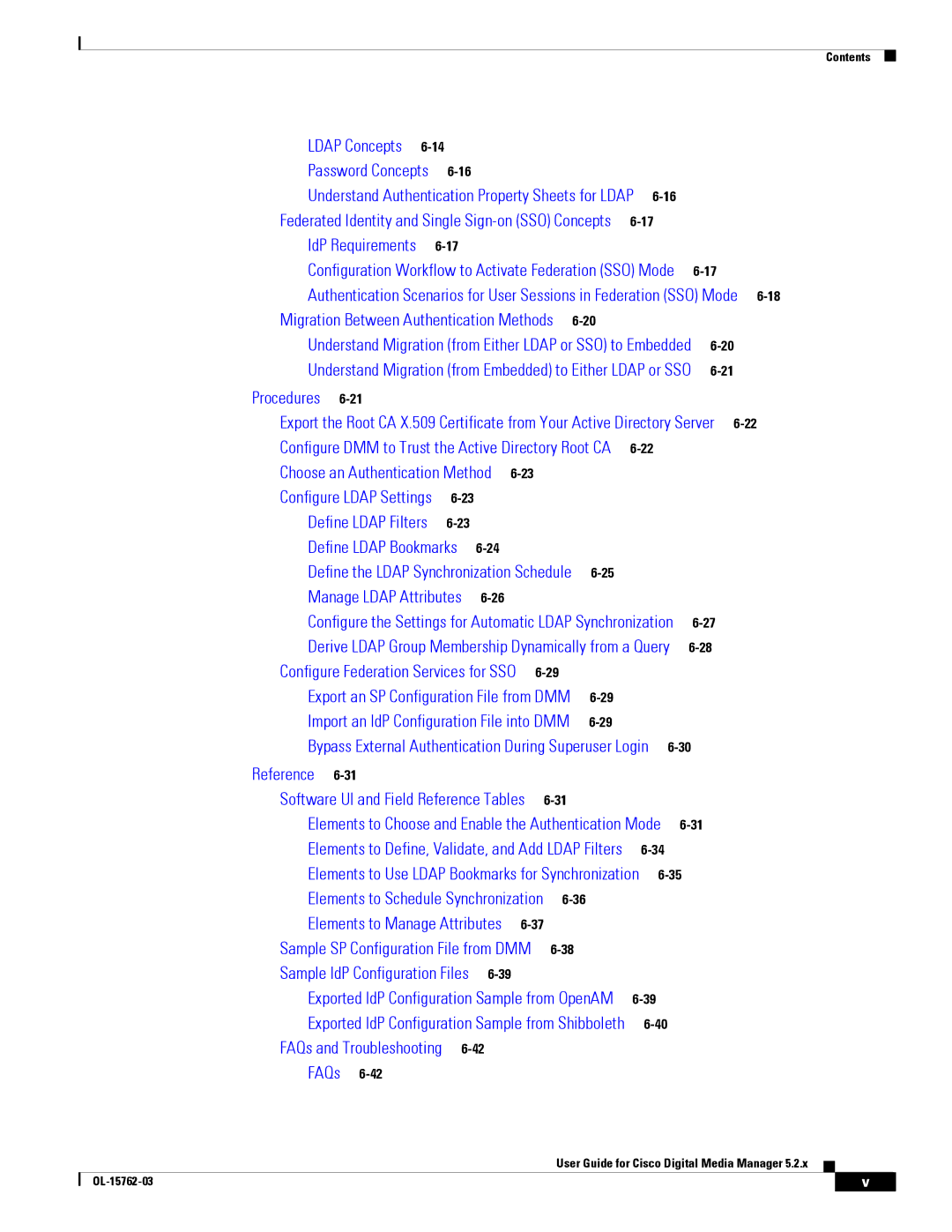 Cisco Systems 5.2.x manual Ldap Concepts 