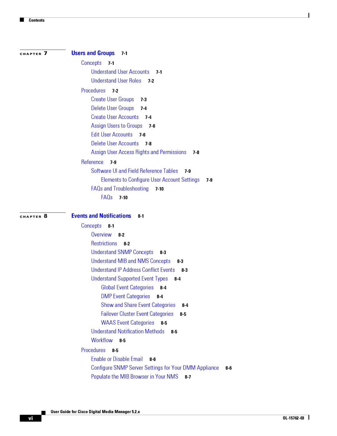 Cisco Systems 5.2.x manual Assign User Access Rights and Permissions 