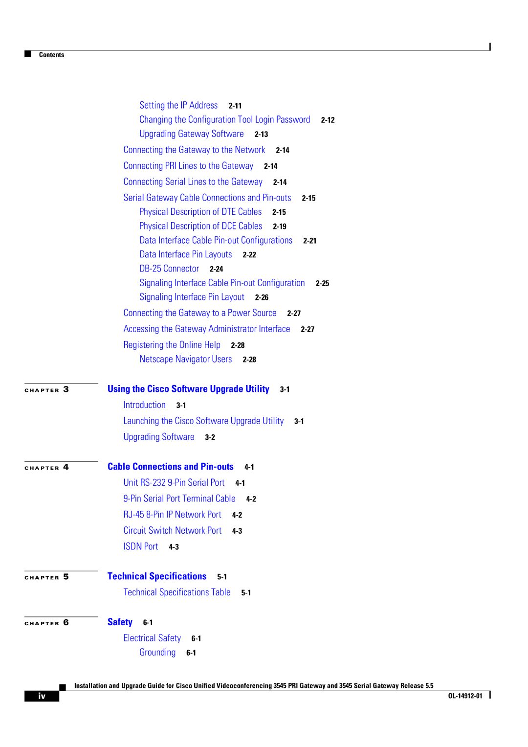 Cisco Systems 545 Serial manual Isdn Port 