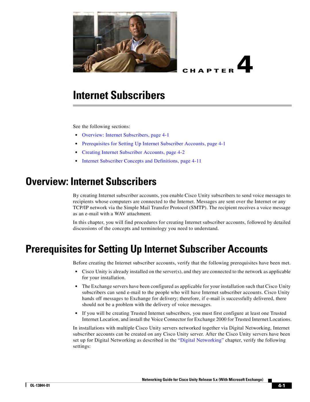 Cisco Systems 5.x manual Overview Internet Subscribers 