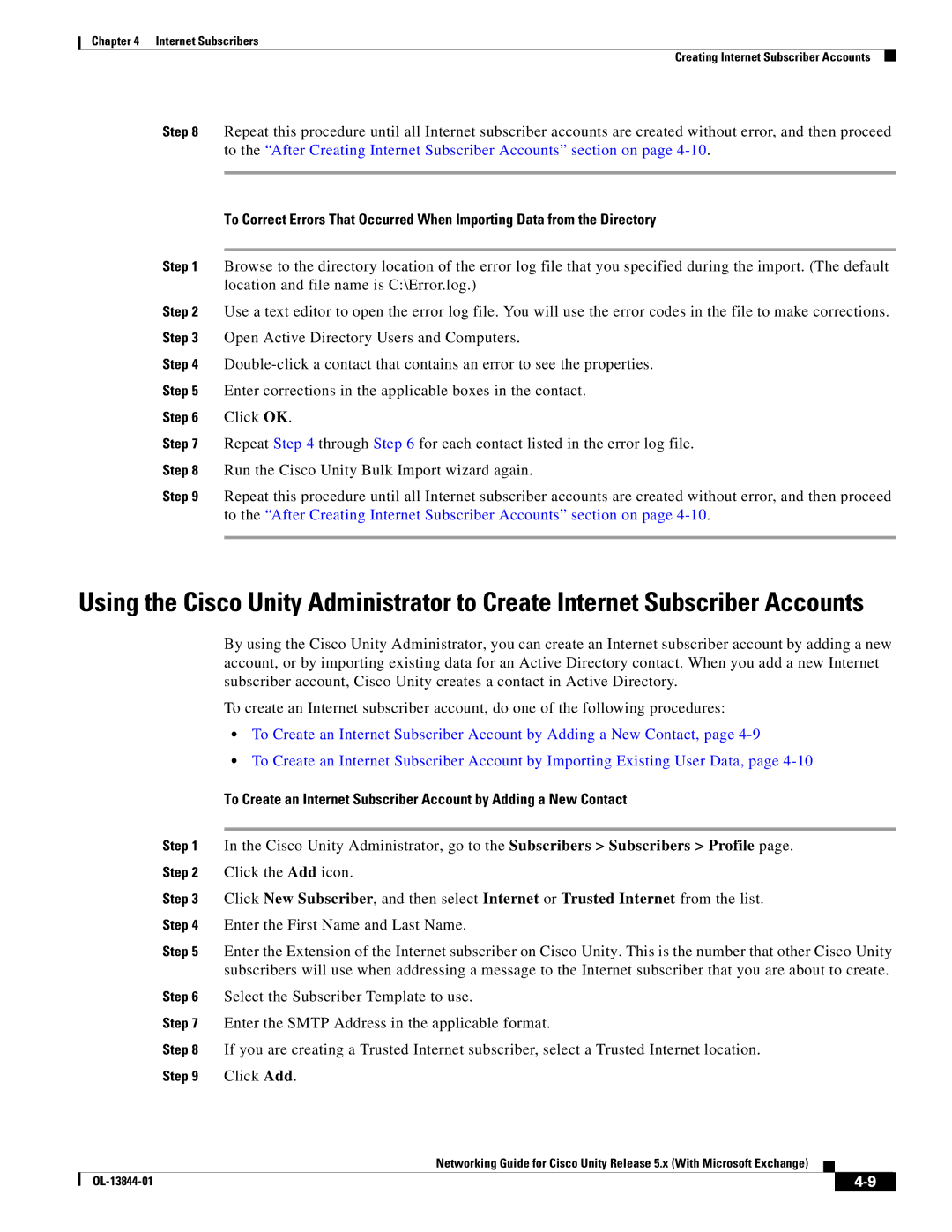 Cisco Systems 5.x manual Click OK 