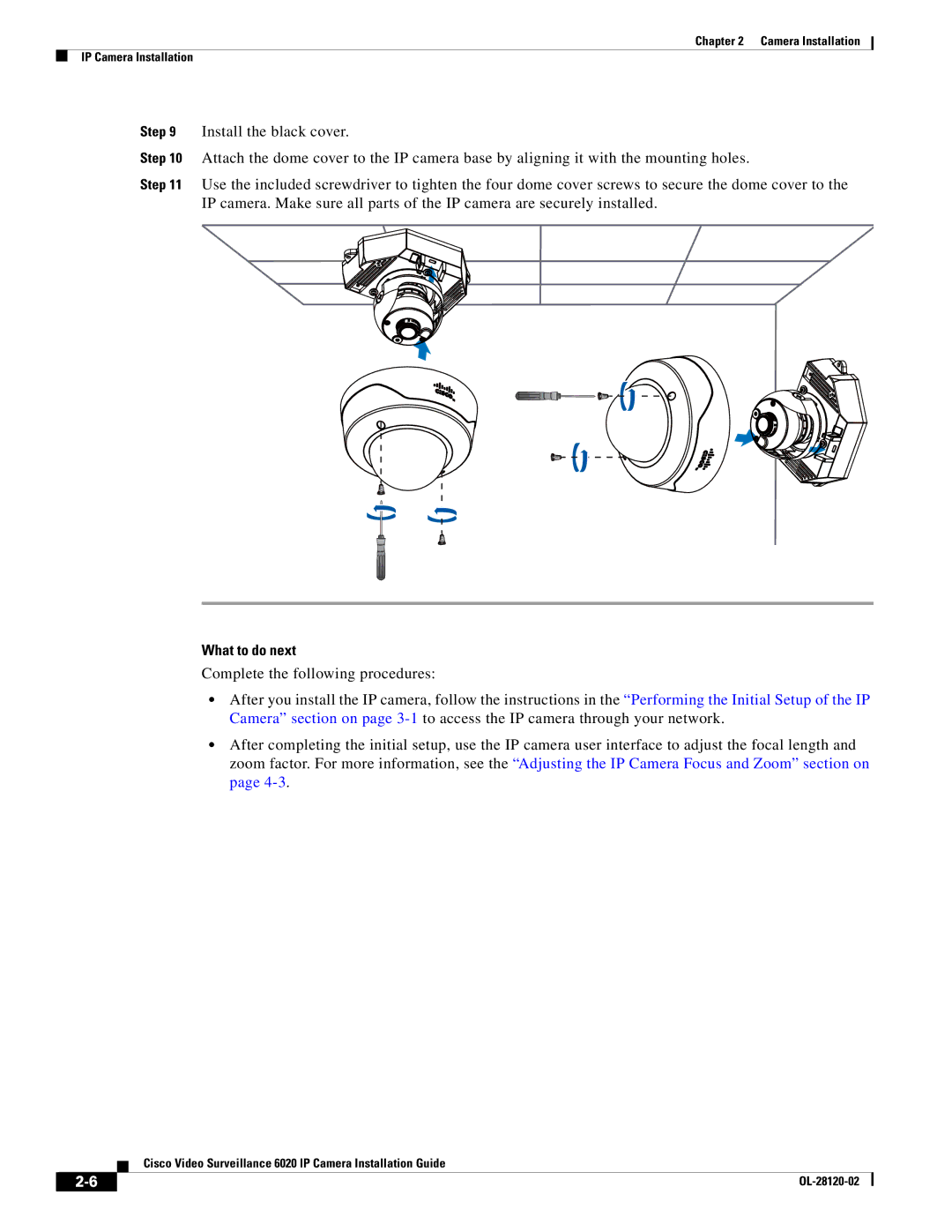 Cisco Systems 6020 IP manual What to do next 