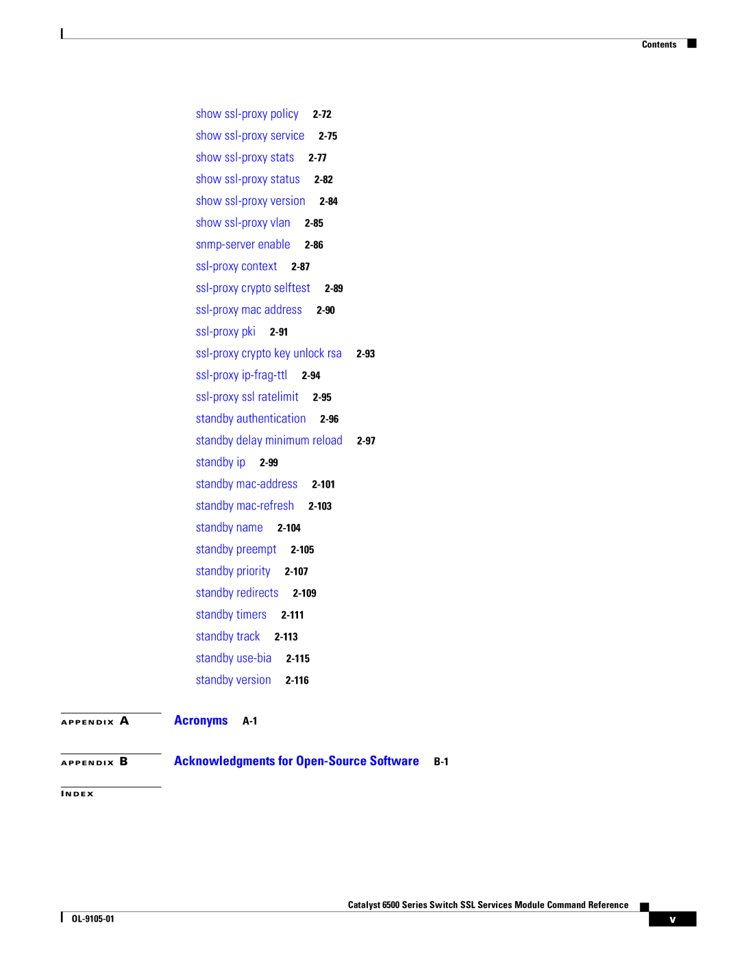 Cisco Systems 6500 manual Acronyms A-1 