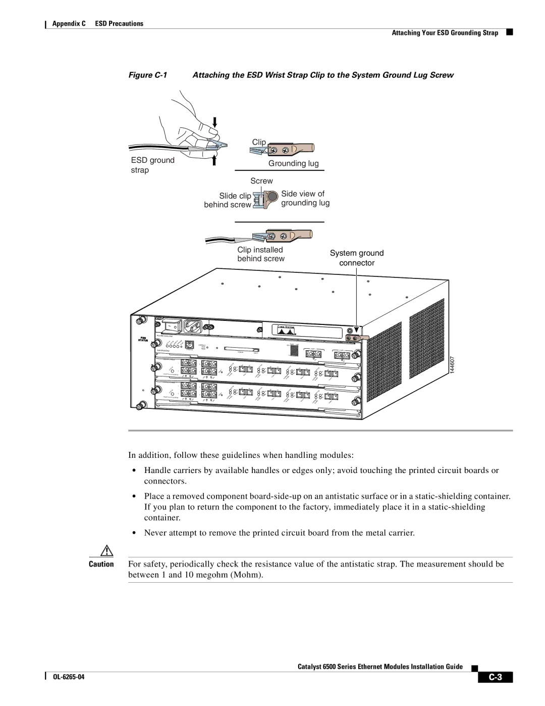 Cisco Systems 6500 manual Clip 