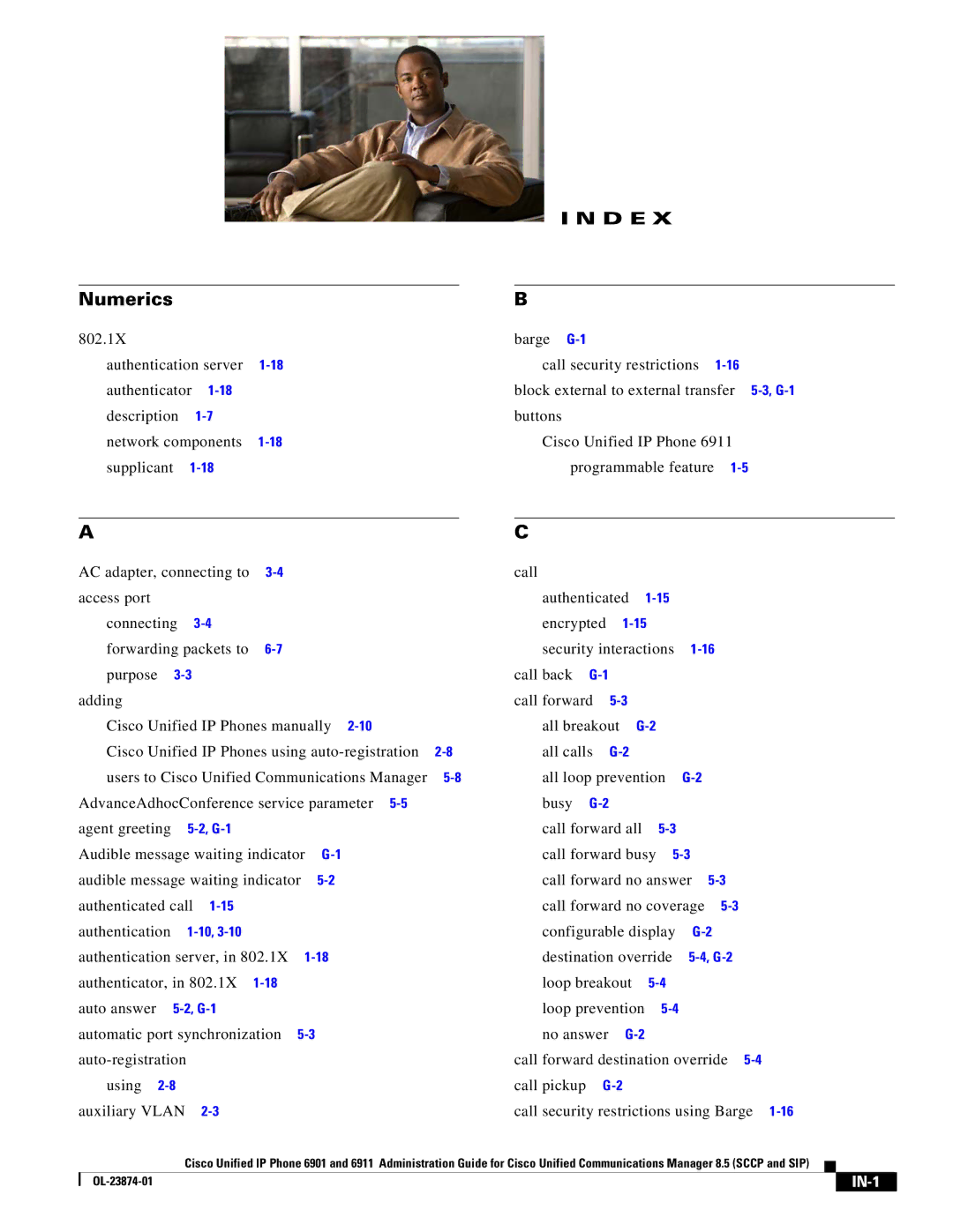 Cisco Systems 6901 manual Numerics 