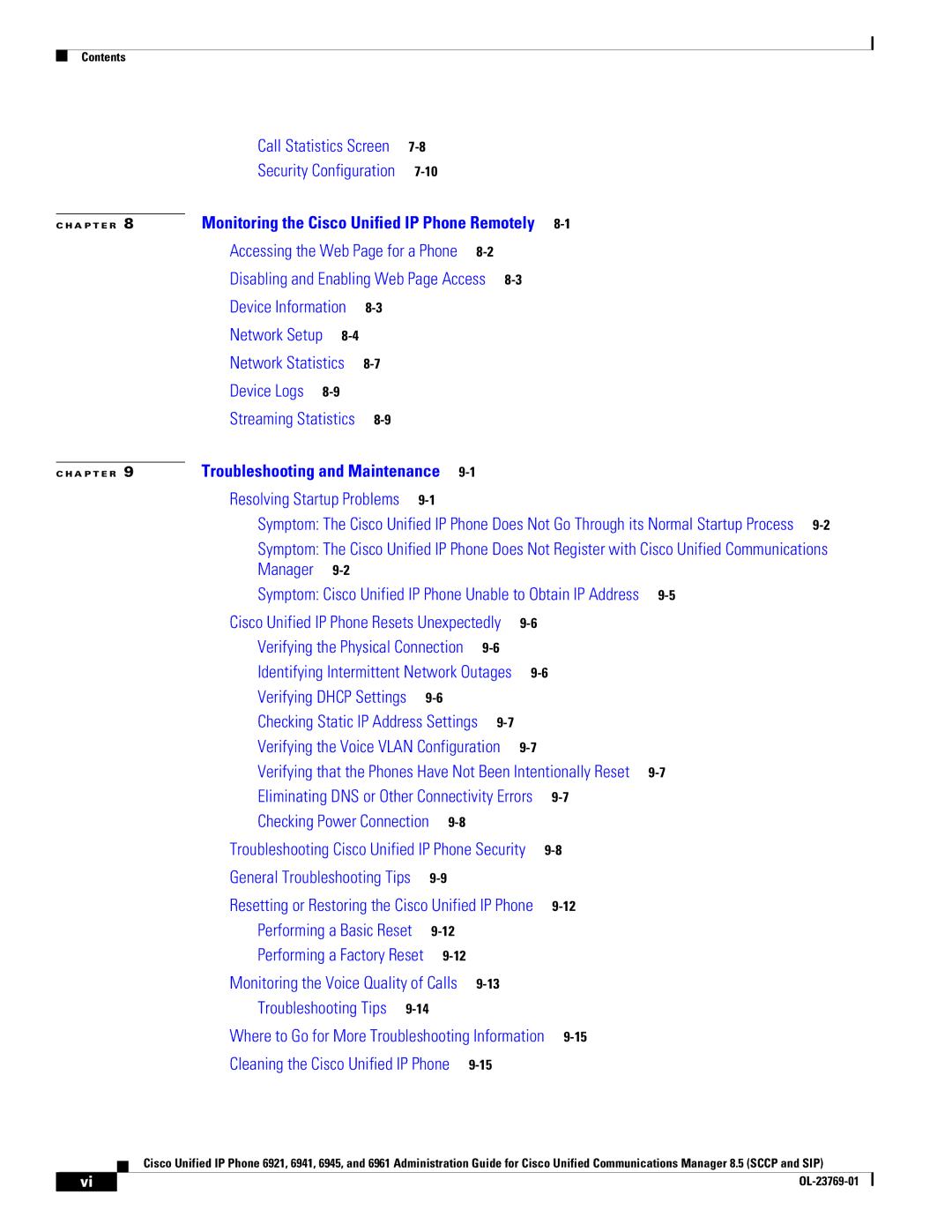 Cisco Systems 6921 manual Manager 