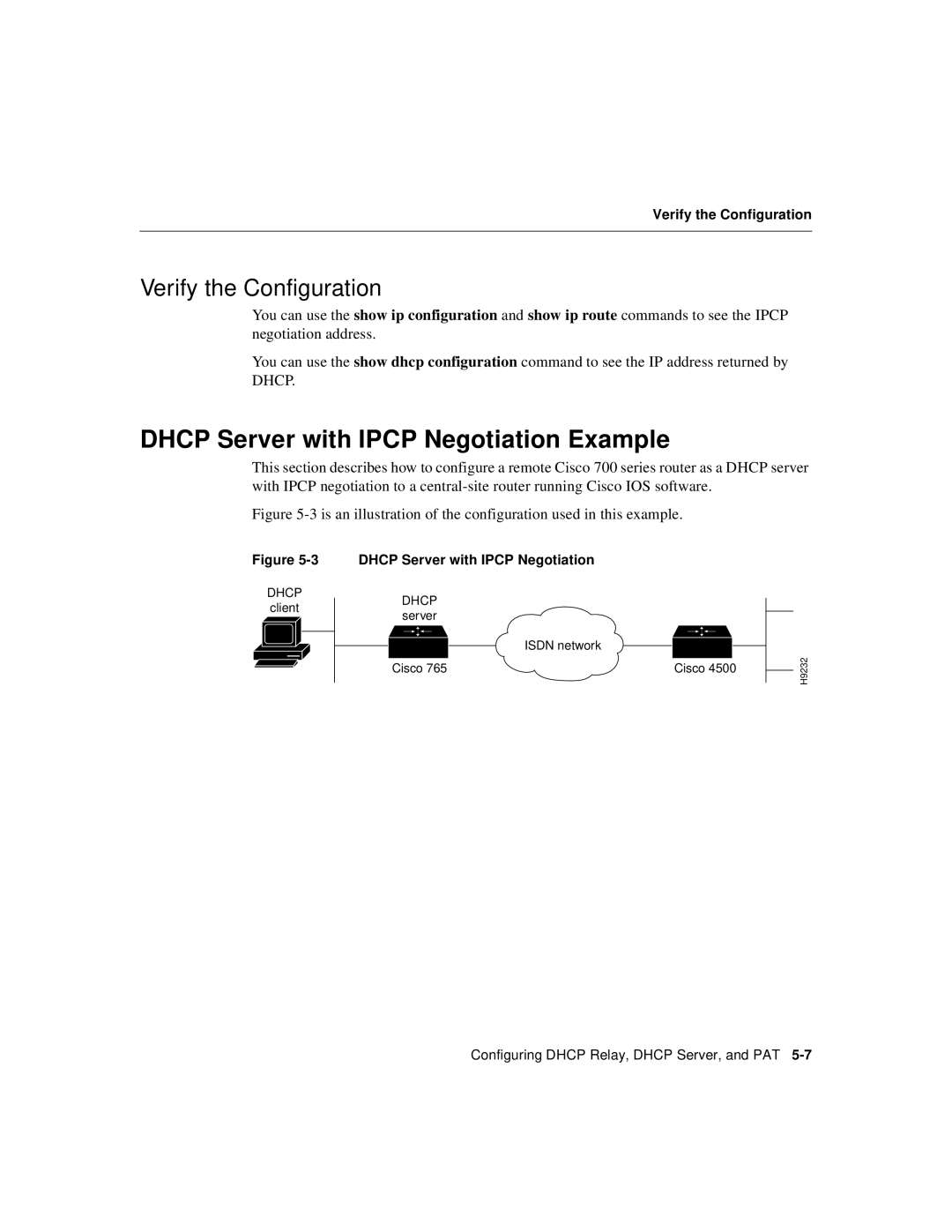 Cisco Systems 700 manual Dhcp Server with Ipcp Negotiation Example 