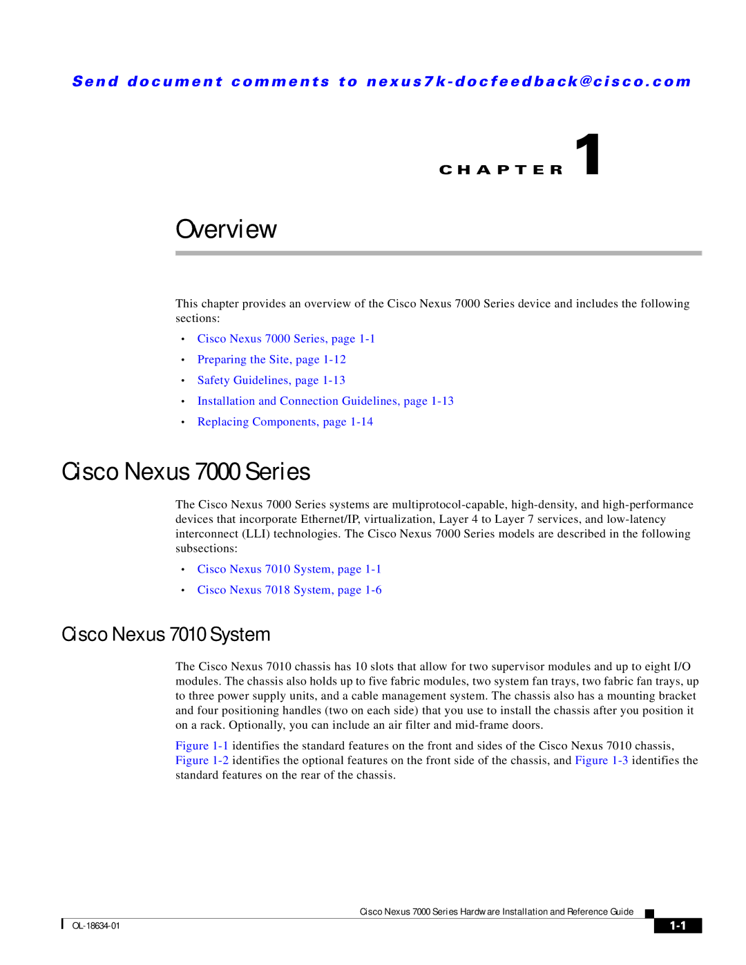 Cisco Systems UCSCPCIECSC02, N7KC7004, N7KC7018RF, N7KF248XP25E Overview, Cisco Nexus 7000 Series, Cisco Nexus 7010 System 