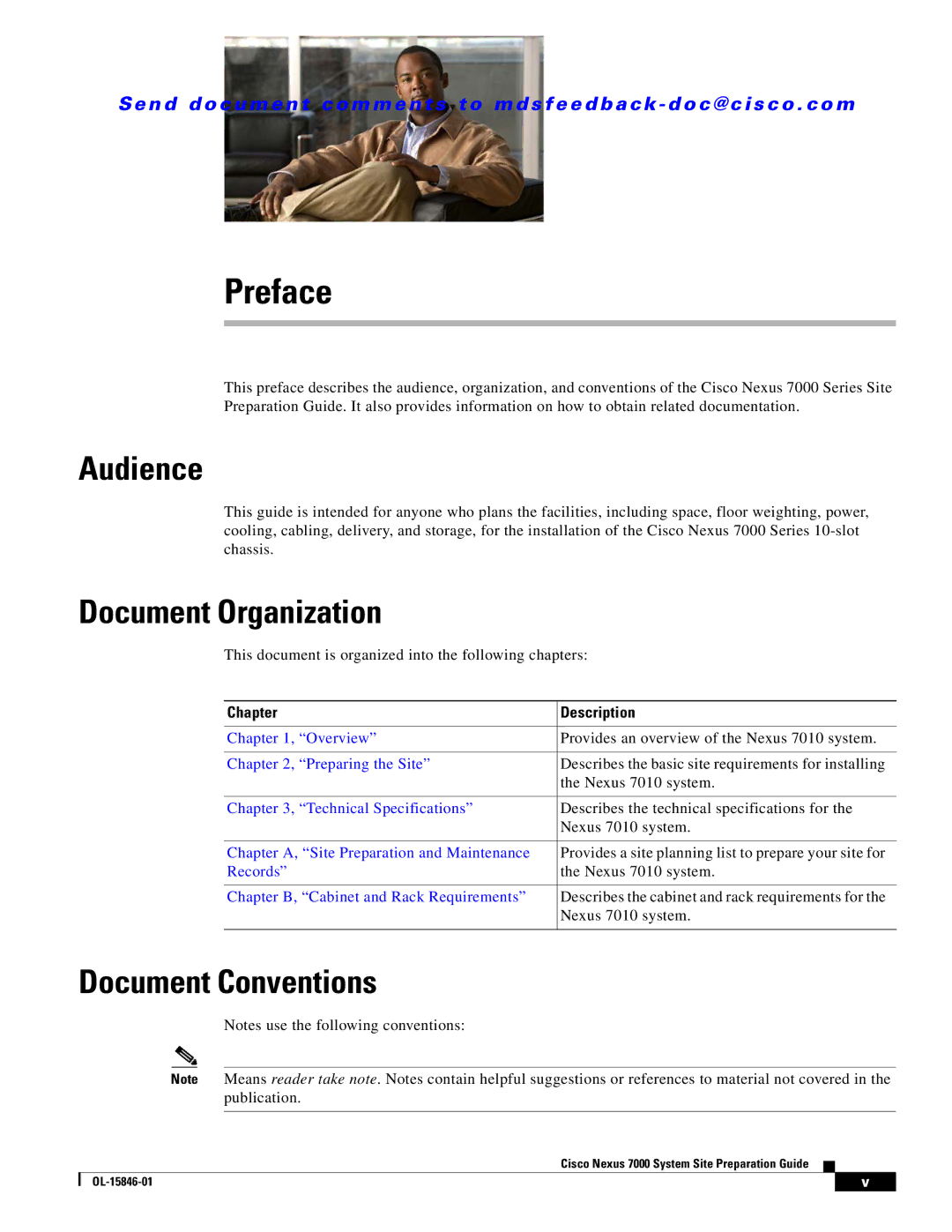 Cisco Systems 7000 manual Preface, Audience, Document Organization, Document Conventions, Chapter Description 