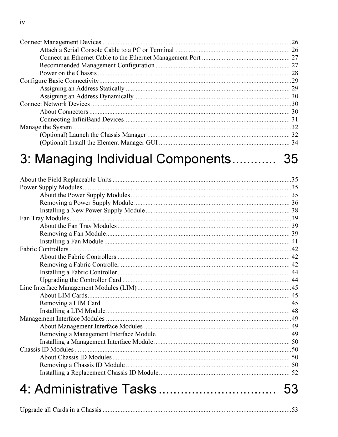 Cisco Systems 7008, 270 manual Managing Individual Components 