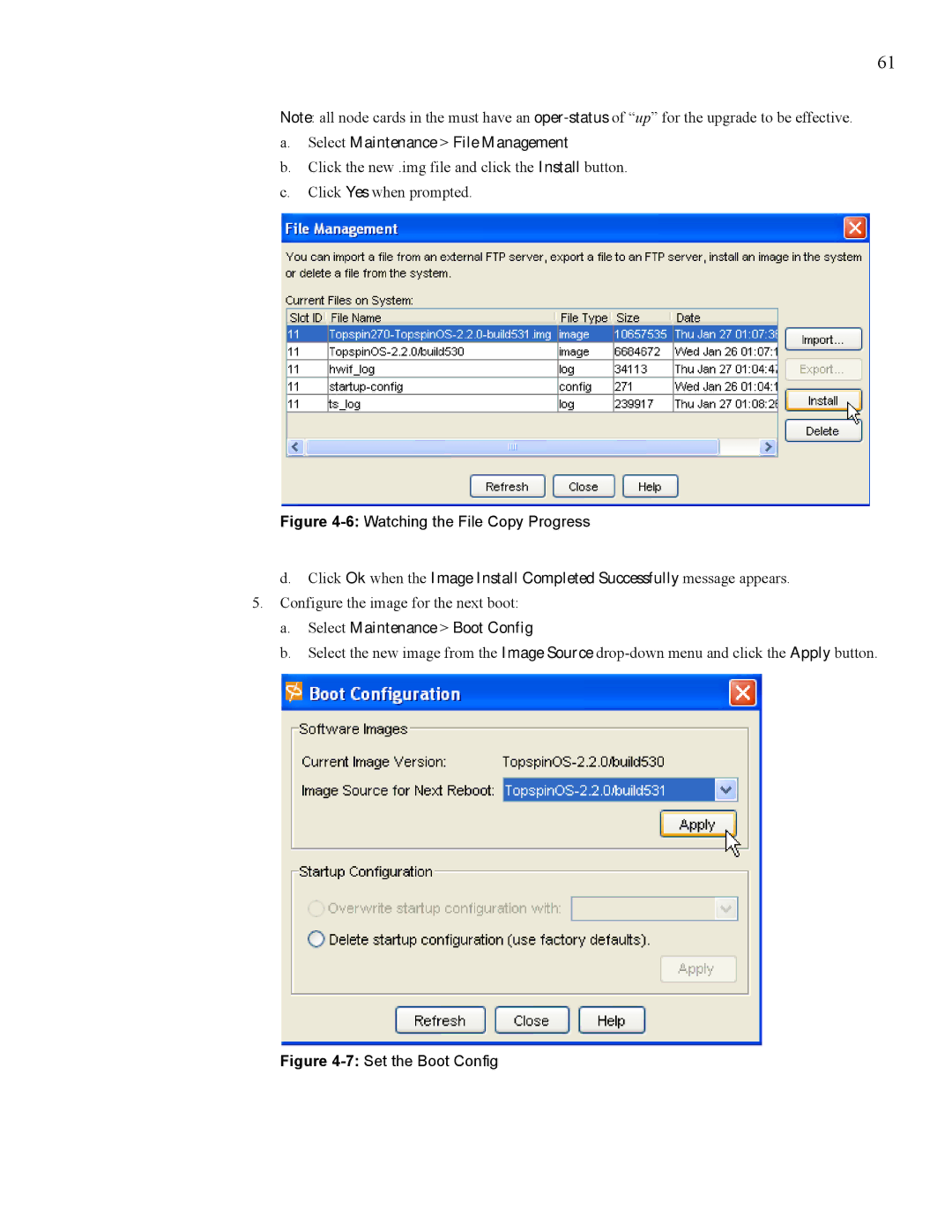 Cisco Systems 270, 7008 manual 6Watching the File Copy Progress 