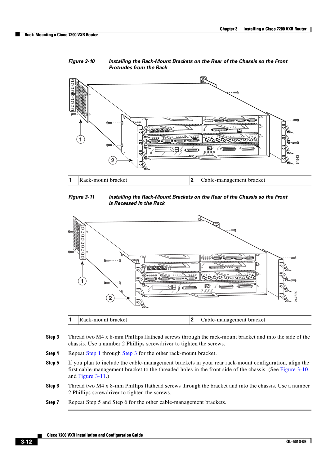 Cisco Systems 7200 VXR manual 3-12, Cisco, Series, Link, RJ45 