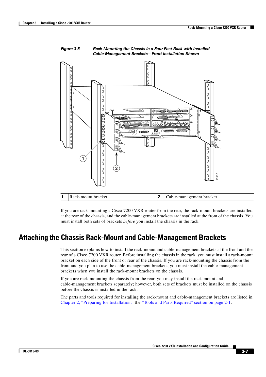 Cisco Systems 7200 VXR manual 84547 