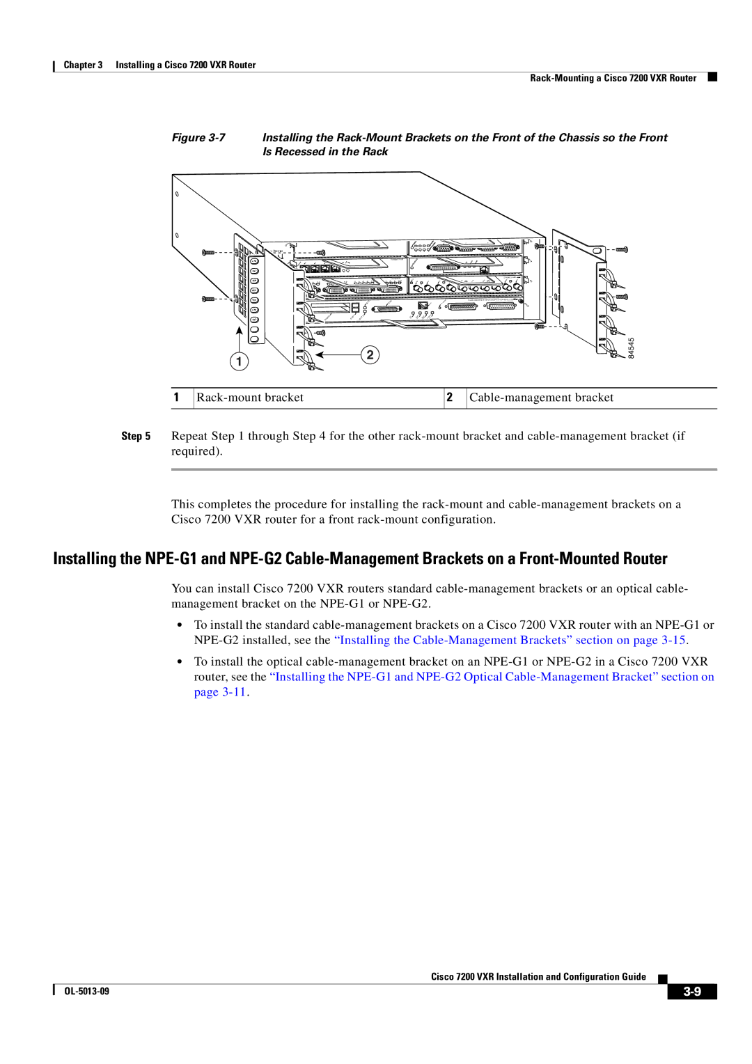 Cisco Systems 7200 VXR manual 84545 