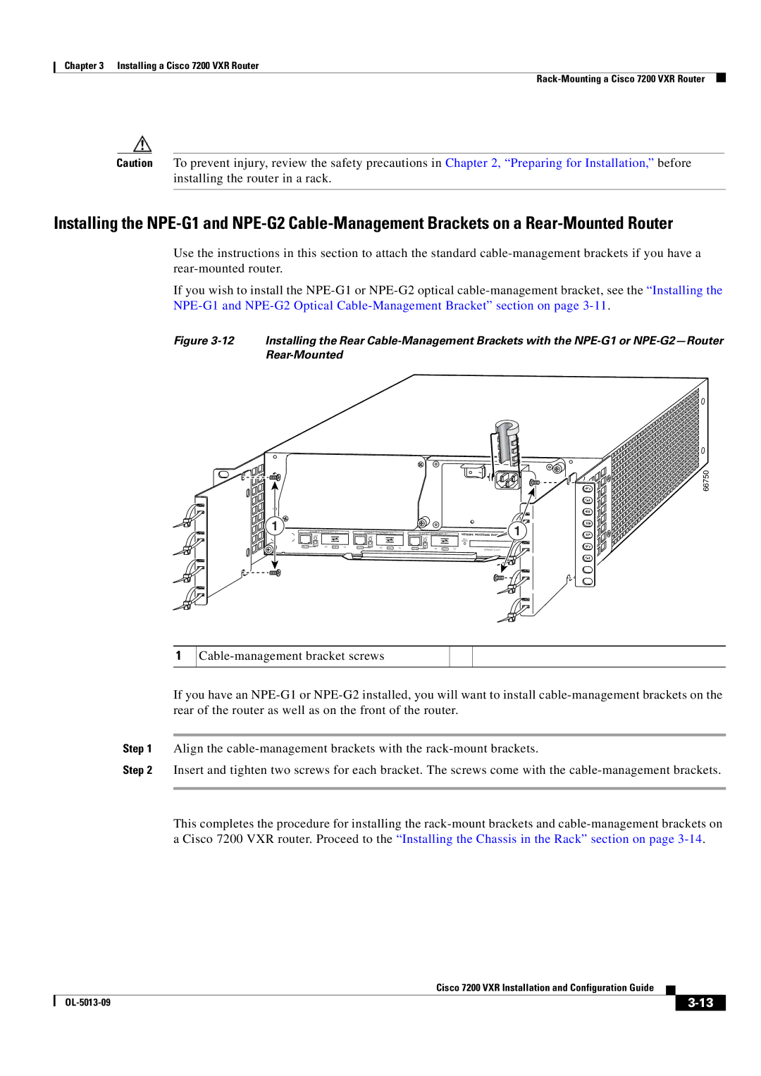 Cisco Systems 7200 VXR manual 66750 