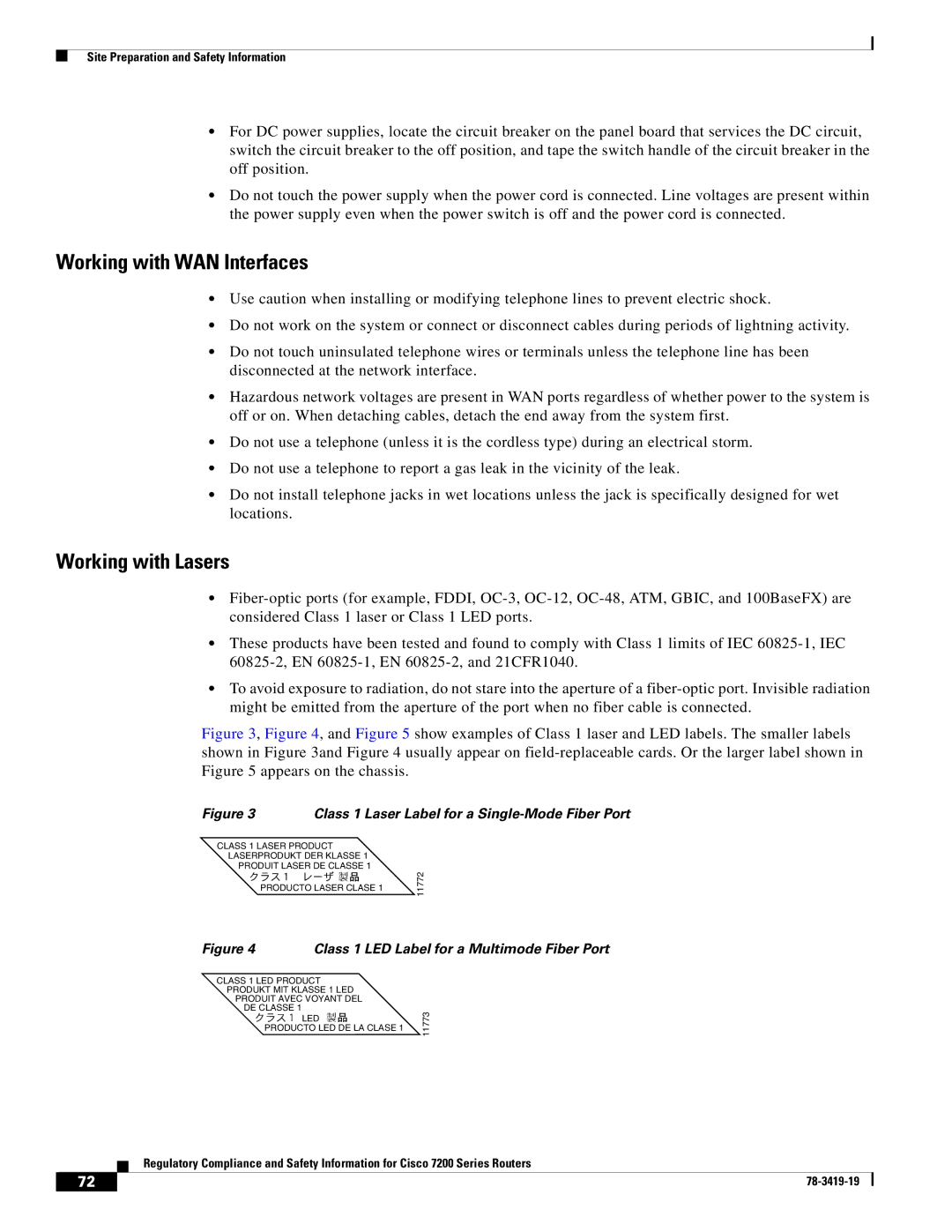 Cisco Systems 7206 VXR, 7200 Series, 7204 VXR, 7202 manual Working with WAN Interfaces 