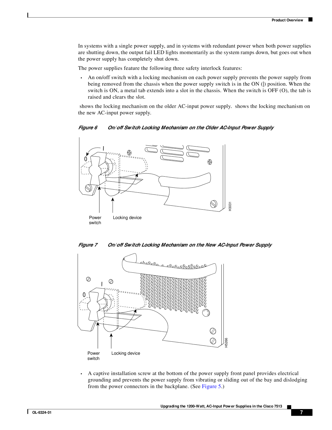 Cisco Systems 7513 manual Power 