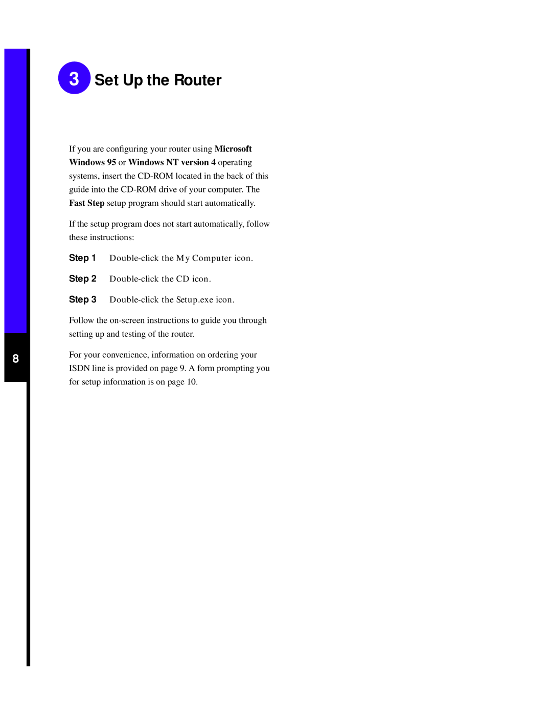 Cisco Systems 760 quick start Set Up the Router 