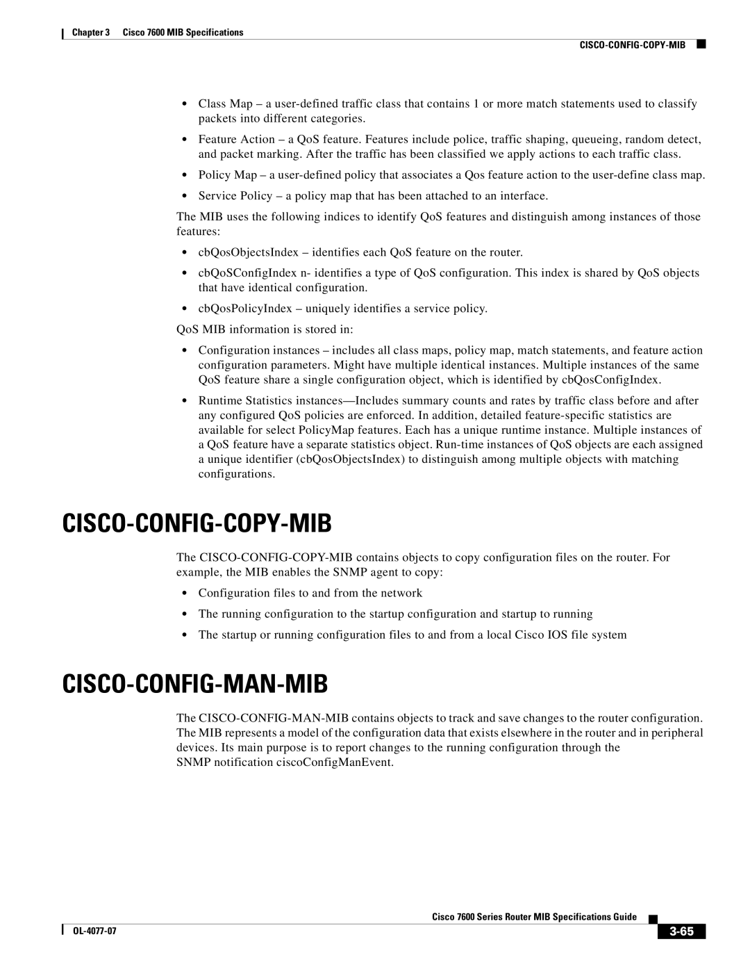 Cisco Systems 7600 MIB specifications Cisco-Config-Copy-Mib, Cisco-Config-Man-Mib 