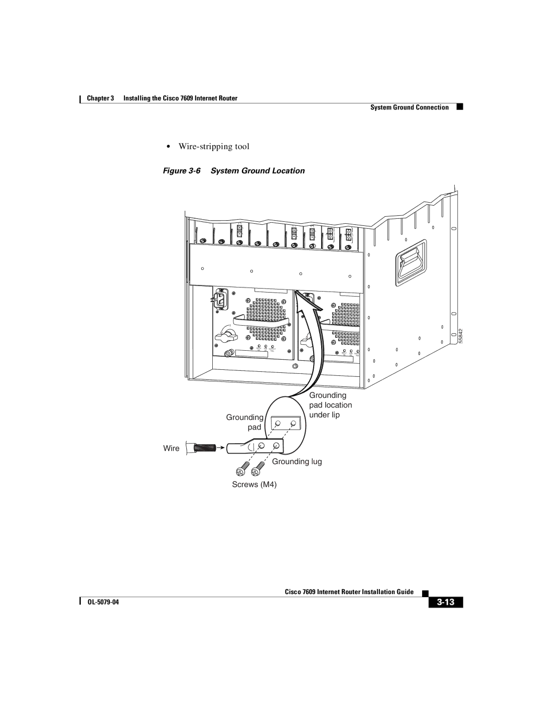 Cisco Systems 7609 manual Wire-stripping tool 