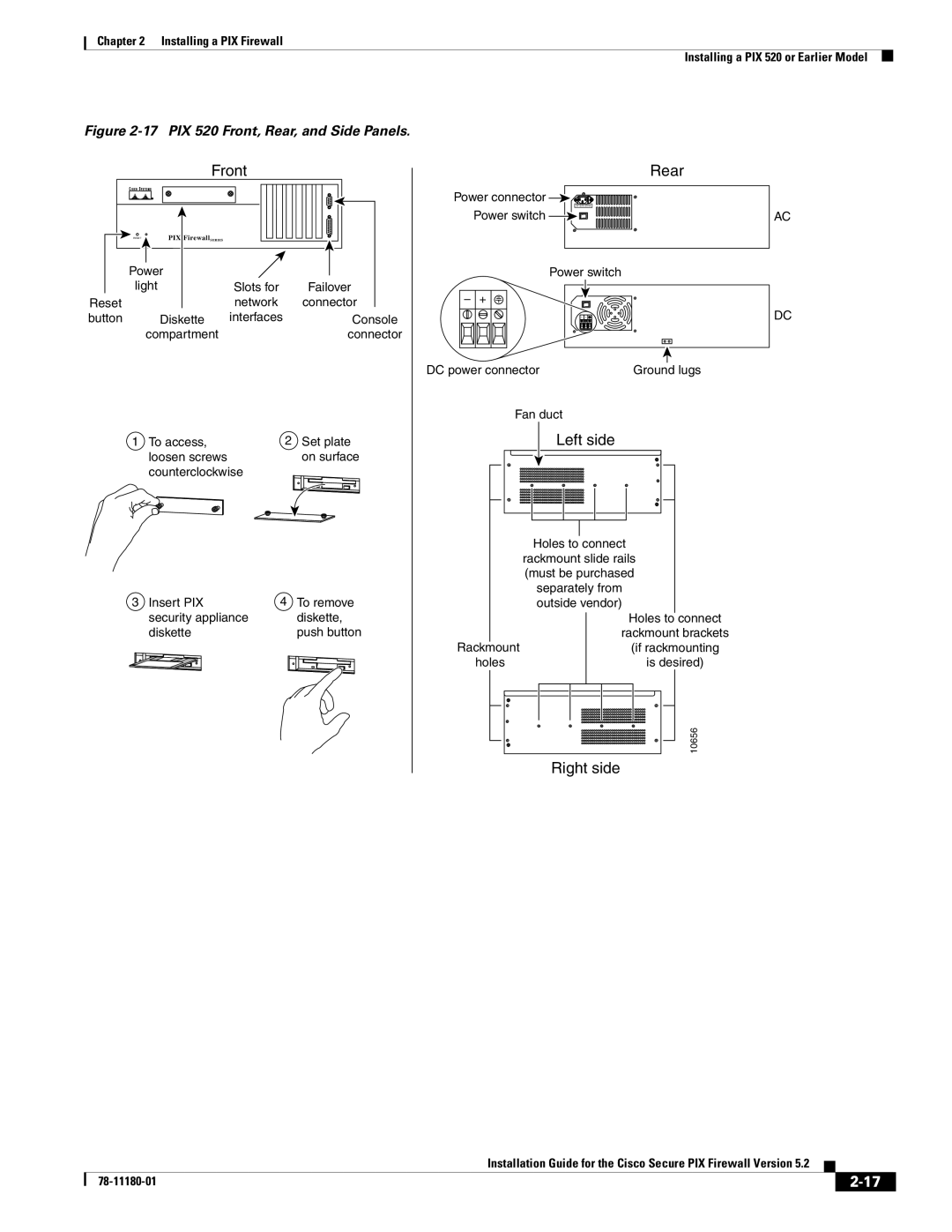 Cisco Systems 78-11180-01 manual Front 