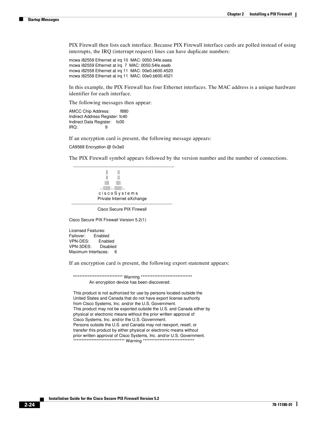 Cisco Systems 78-11180-01 manual IRQ9 