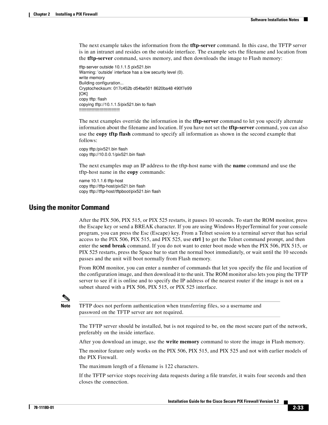 Cisco Systems 78-11180-01 manual Using the monitor Command 