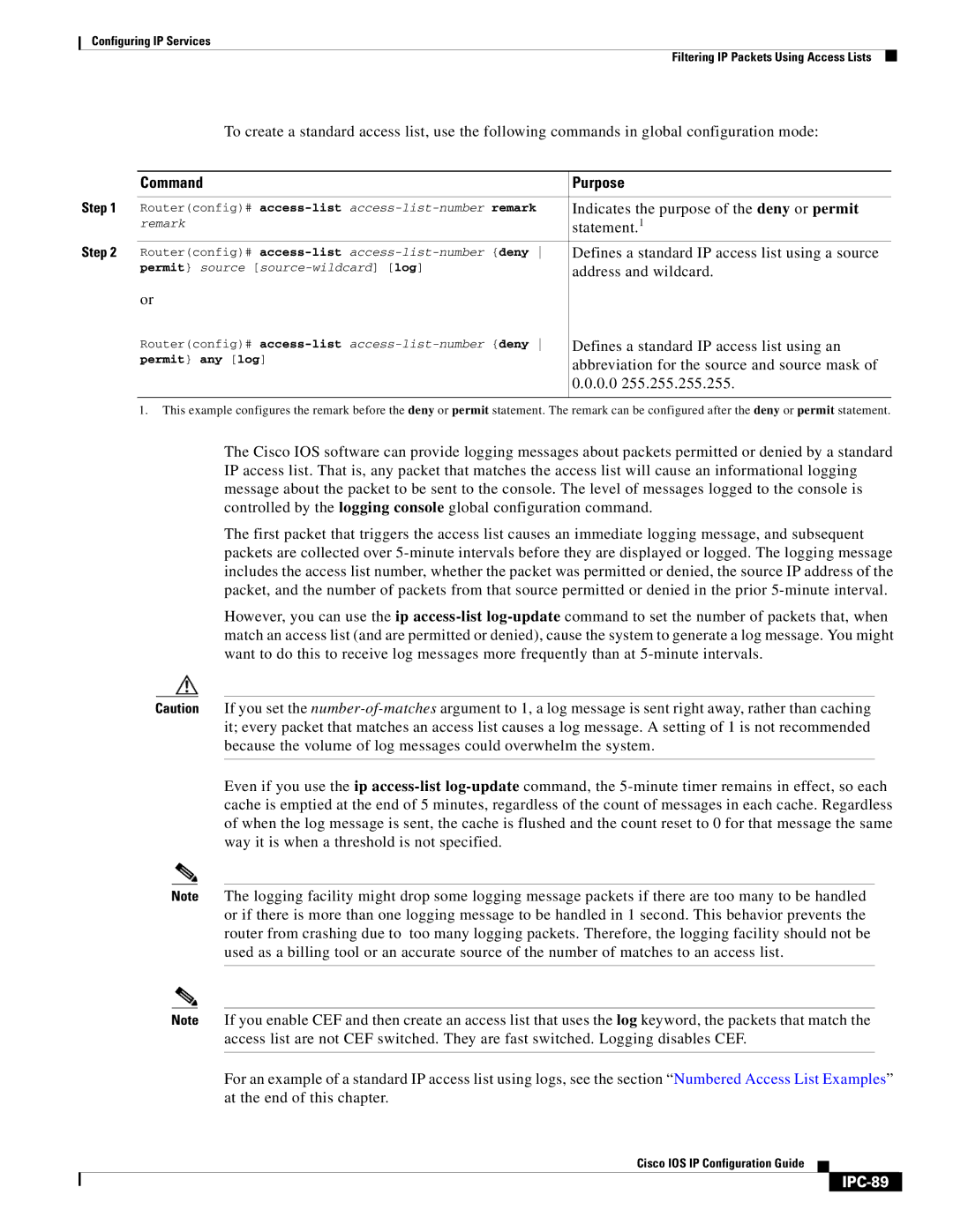 Cisco Systems 78-11741-02 manual IPC-89 