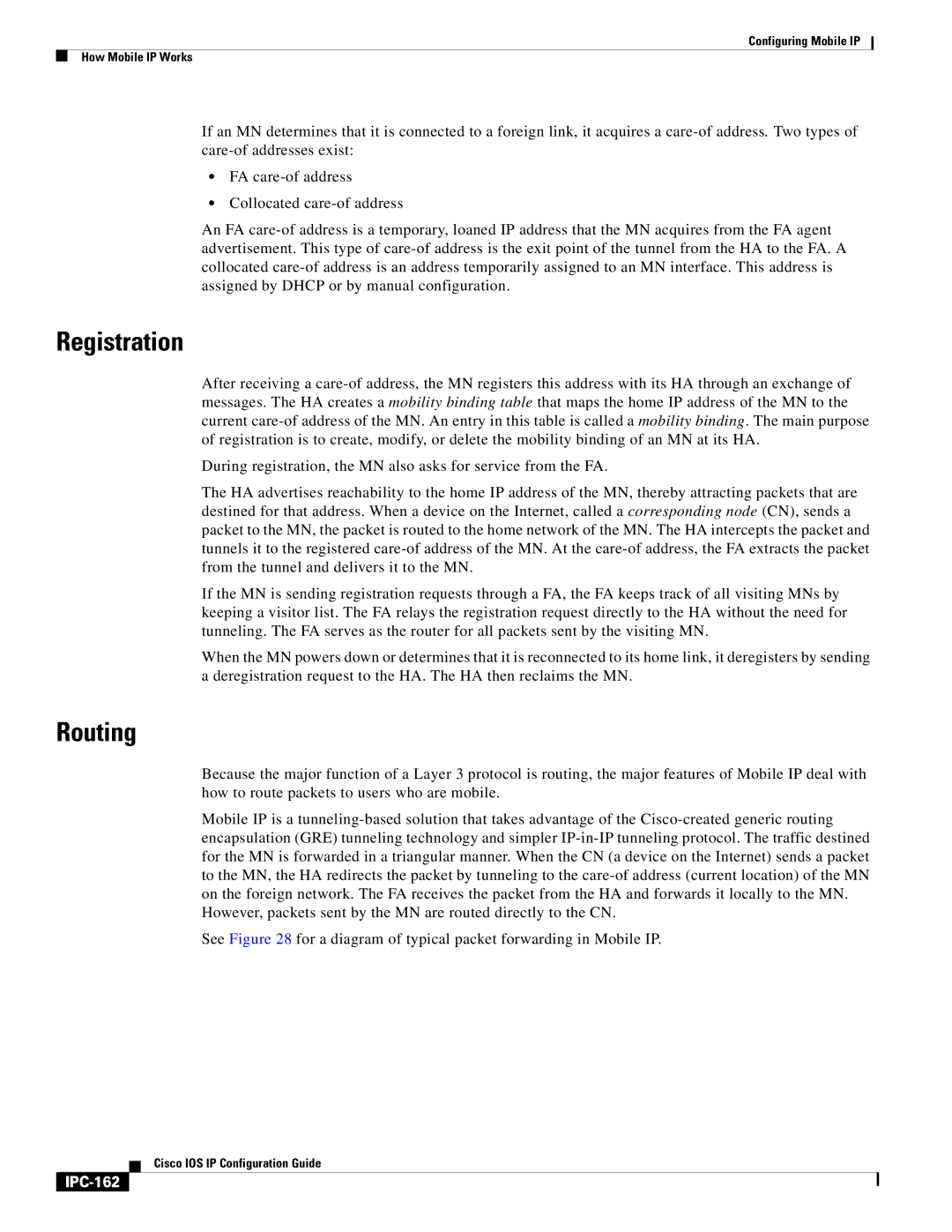 Cisco Systems 78-11741-02 manual Registration, Routing, IPC-162 