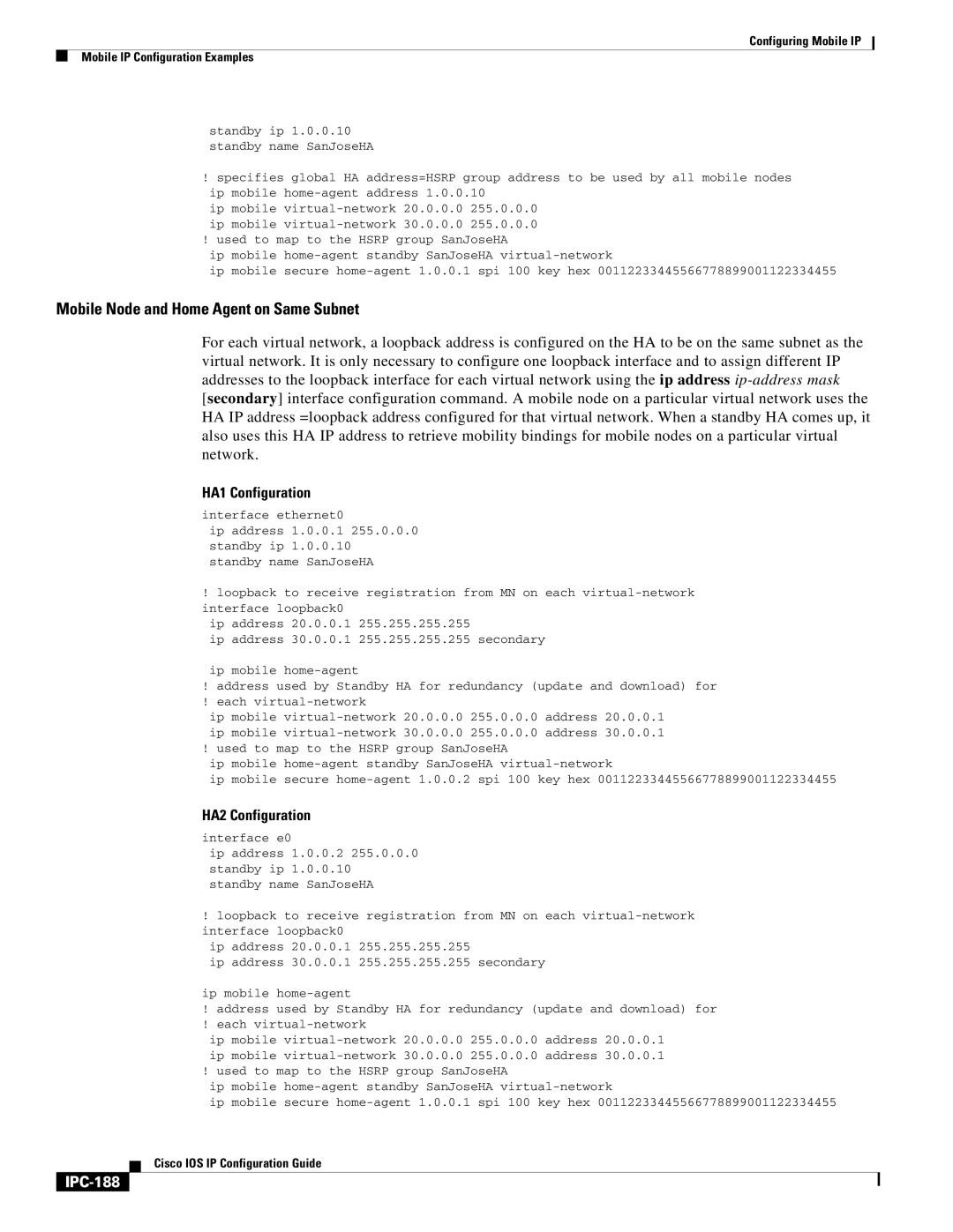 Cisco Systems 78-11741-02 manual IPC-188, Interface e0 