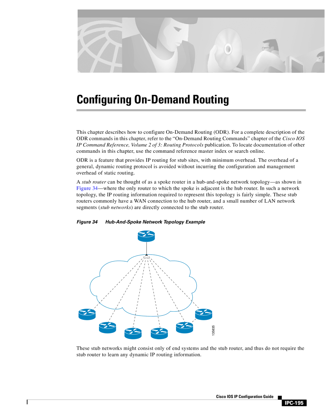 Cisco Systems 78-11741-02 manual Configuring On-Demand Routing, IPC-195 