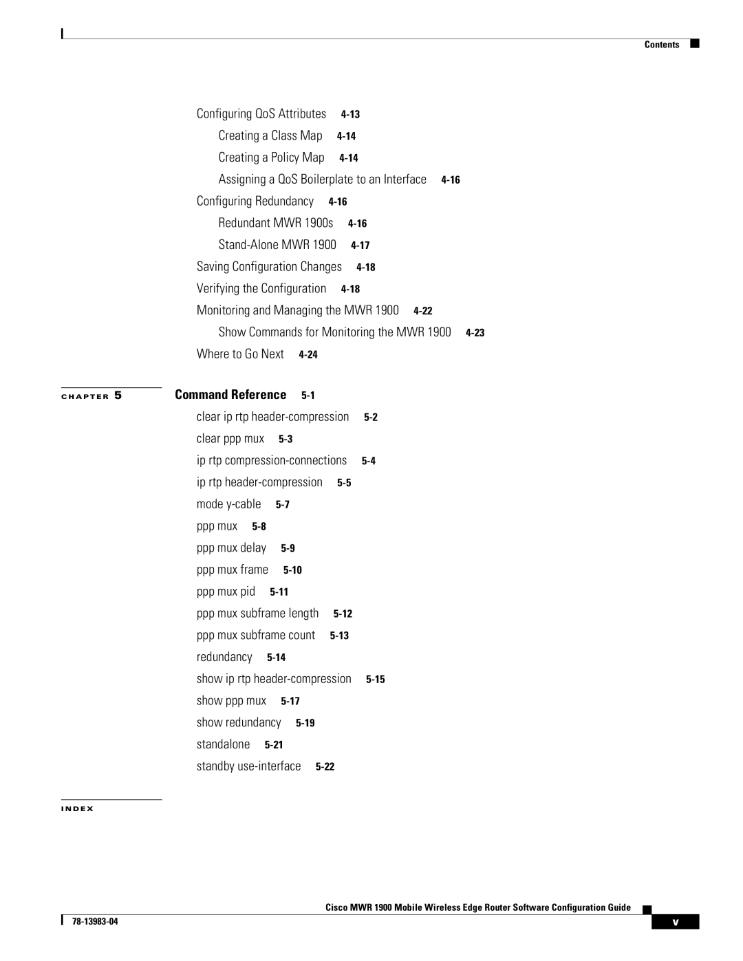 Cisco Systems 78-13983-04 manual Assigning a QoS Boilerplate to an Interface, Configuring Redundancy, Where to Go Next 