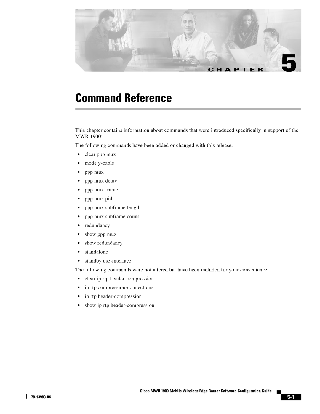 Cisco Systems 78-13983-04 manual Command Reference 