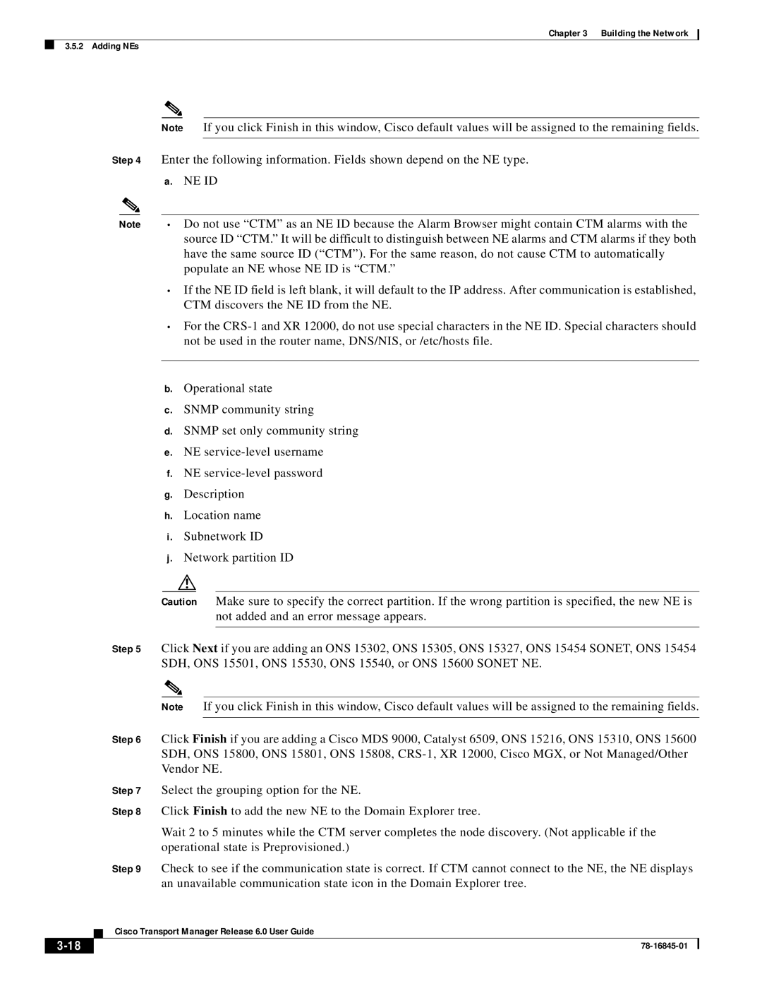 Cisco Systems 78-16845-01 manual 3-18, Step 