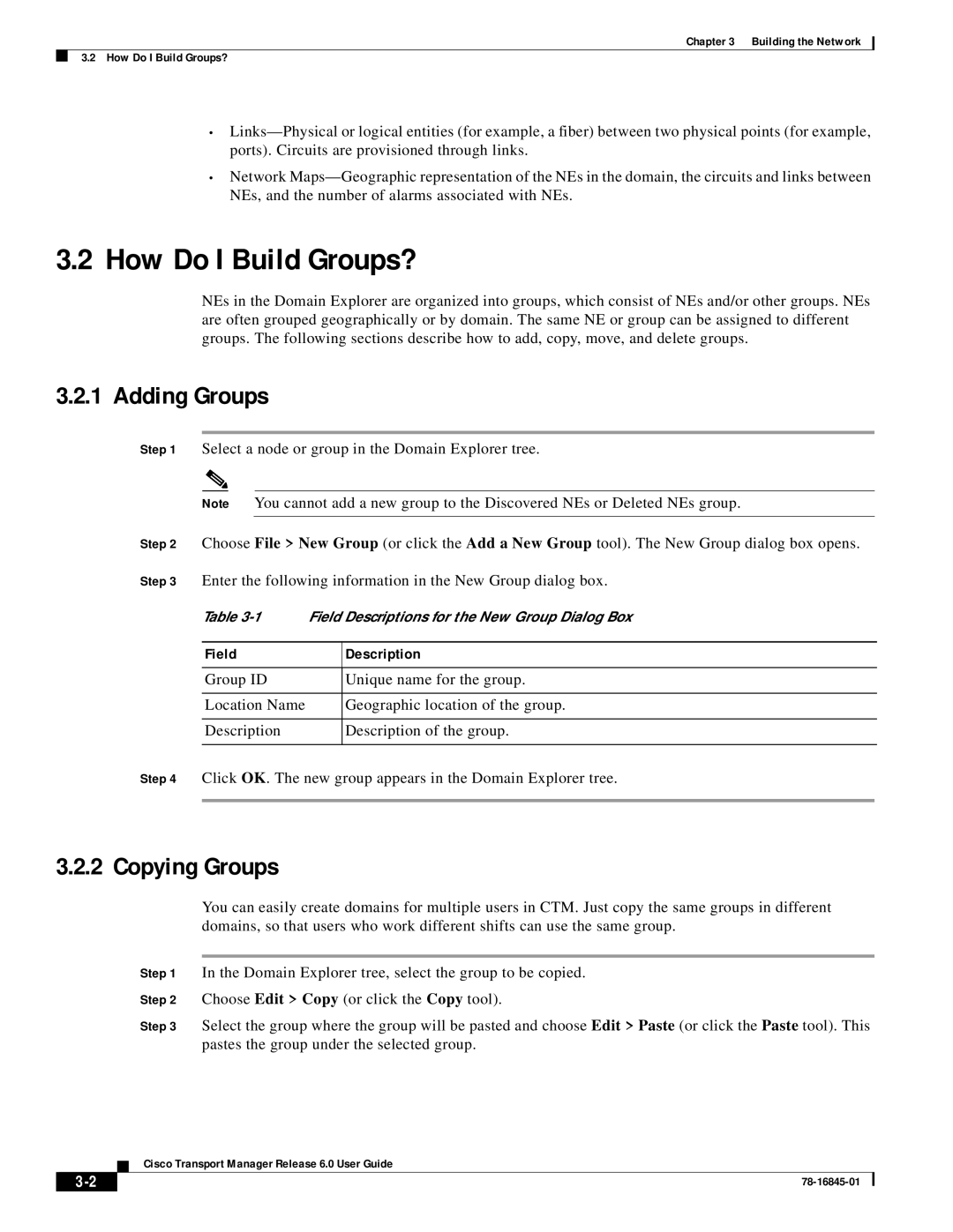 Cisco Systems 78-16845-01 manual How Do I Build Groups?, Adding Groups, Copying Groups, Field Description 