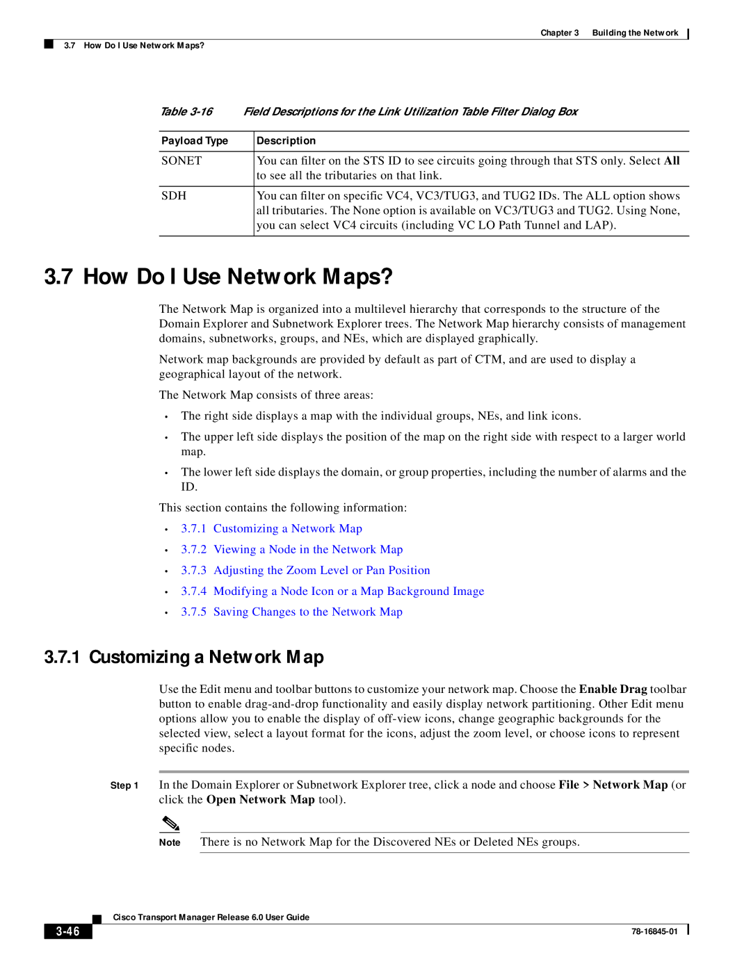 Cisco Systems 78-16845-01 manual How Do I Use Network Maps?, Customizing a Network Map, Payload Type Description 