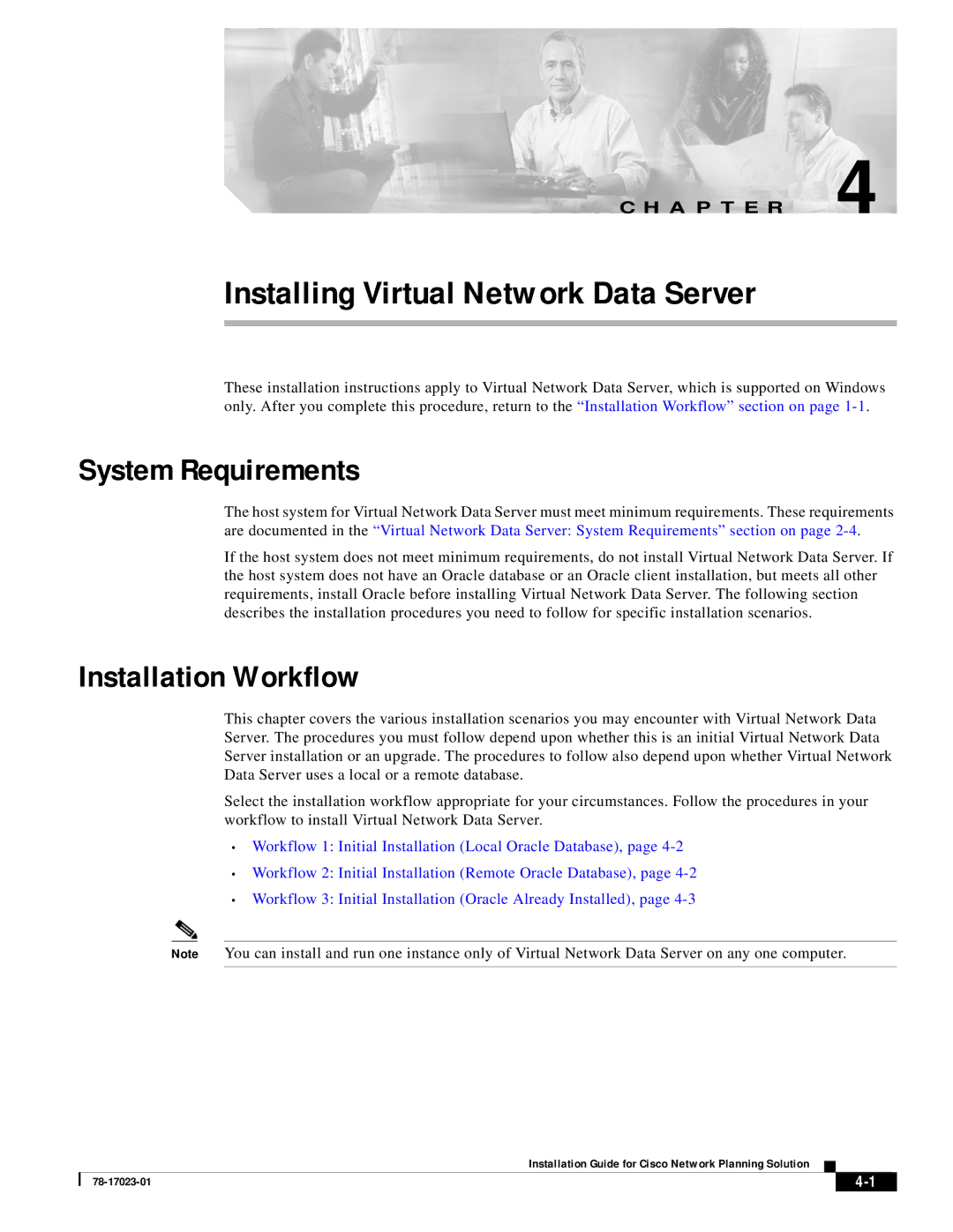 Cisco Systems 78-17023-01 manual Installing Virtual Network Data Server, System Requirements 