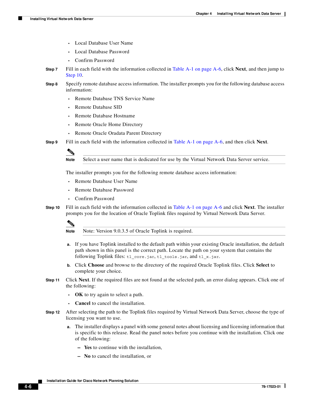 Cisco Systems 78-17023-01 manual Installing Virtual Network Data Server 