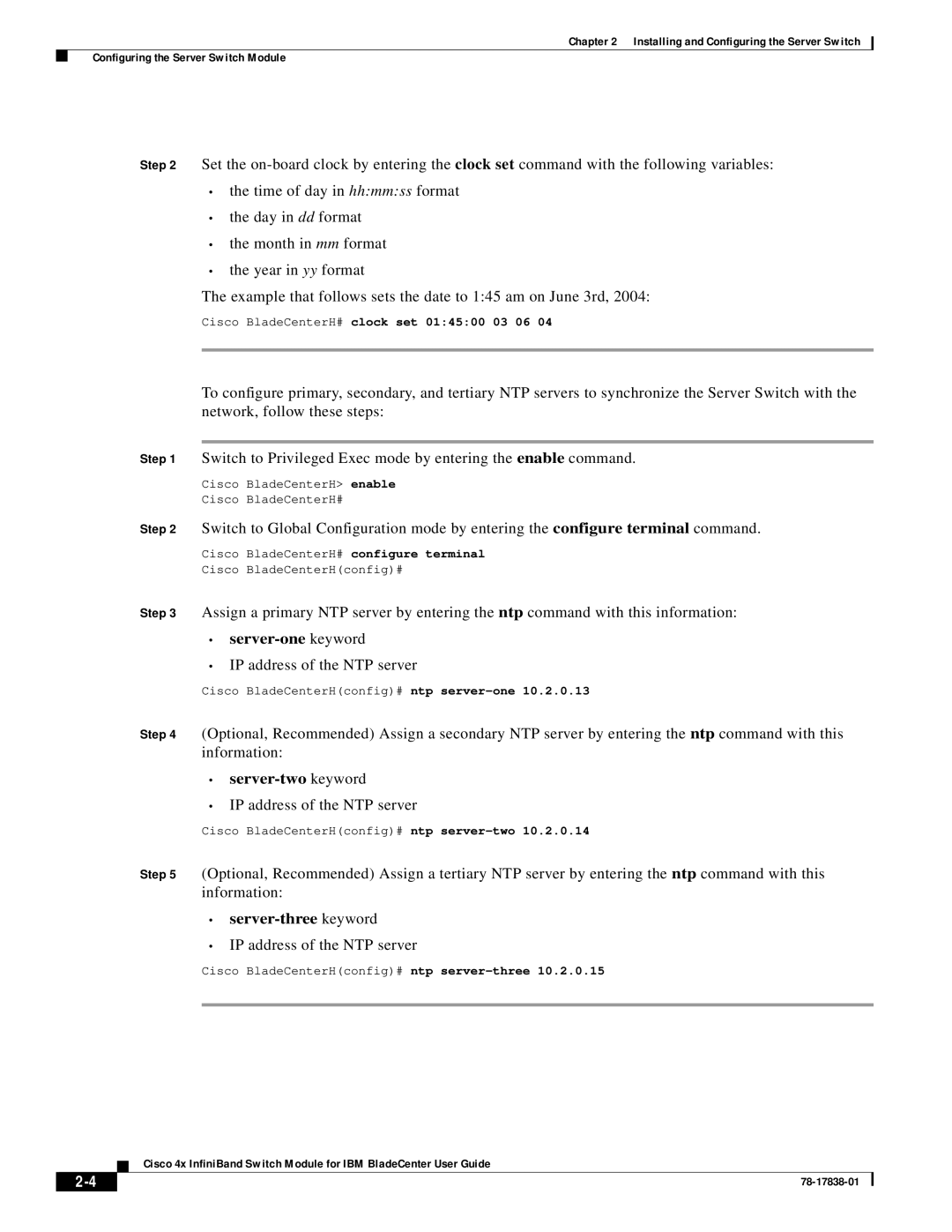 Cisco Systems 78-17838-01 installation instructions Server-one keyword, Server-two keyword, Server-three keyword 