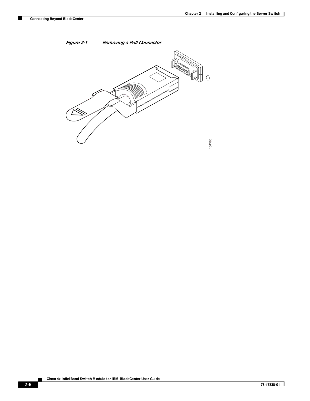 Cisco Systems 78-17838-01 installation instructions Removing a Pull Connector 