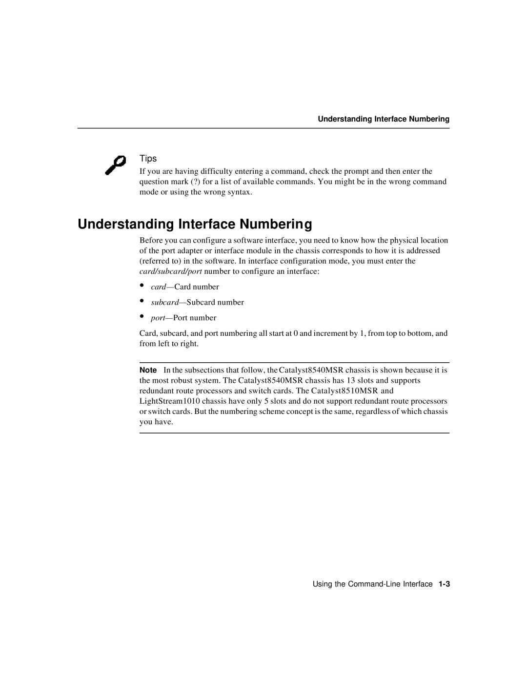 Cisco Systems 78-6897-01 manual Understanding Interface Numbering 