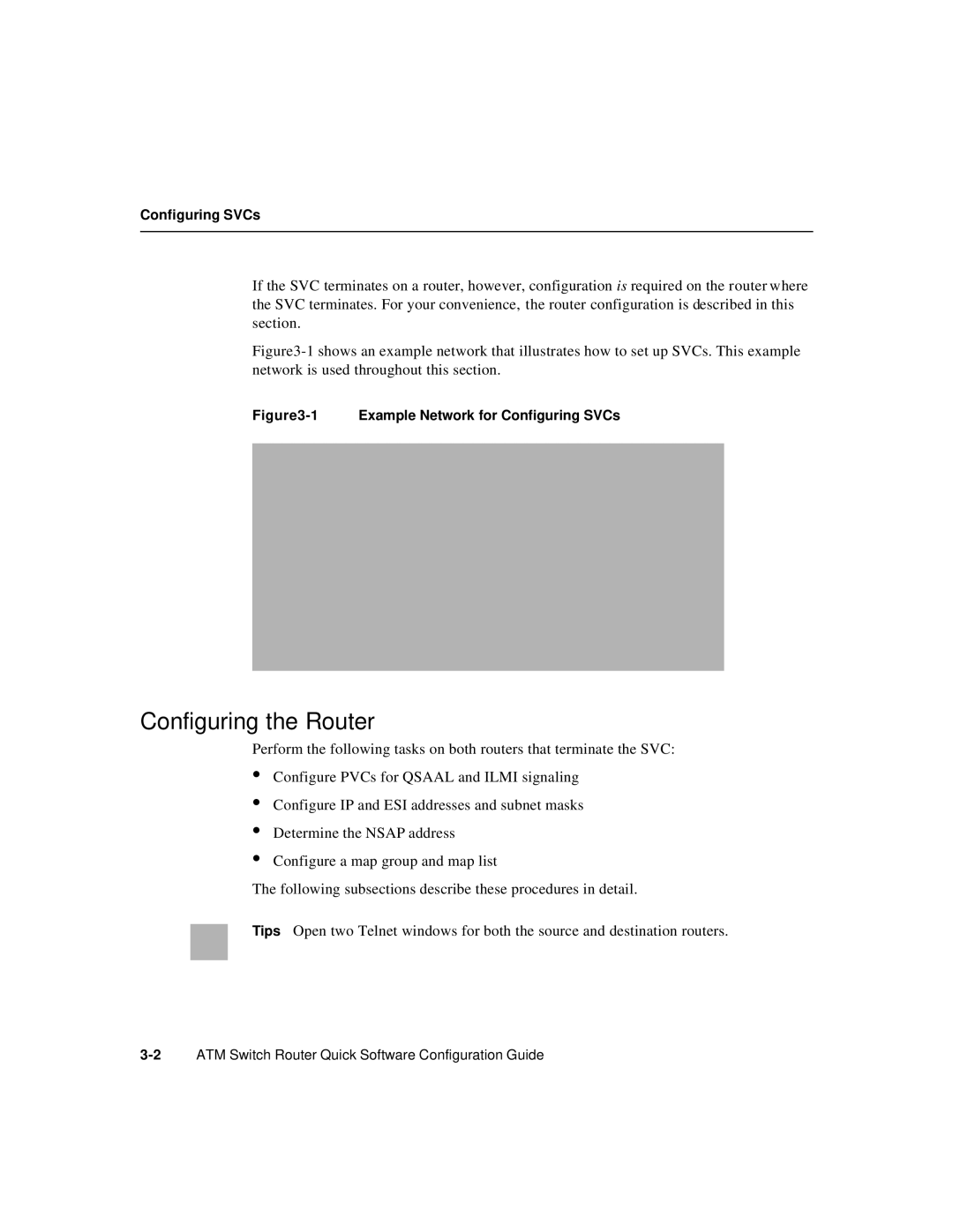 Cisco Systems 78-6897-01 manual Configuring the Router, Configuring SVCs 