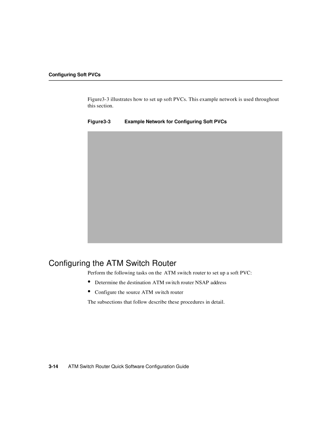 Cisco Systems 78-6897-01 manual Example Network for Configuring Soft PVCs 