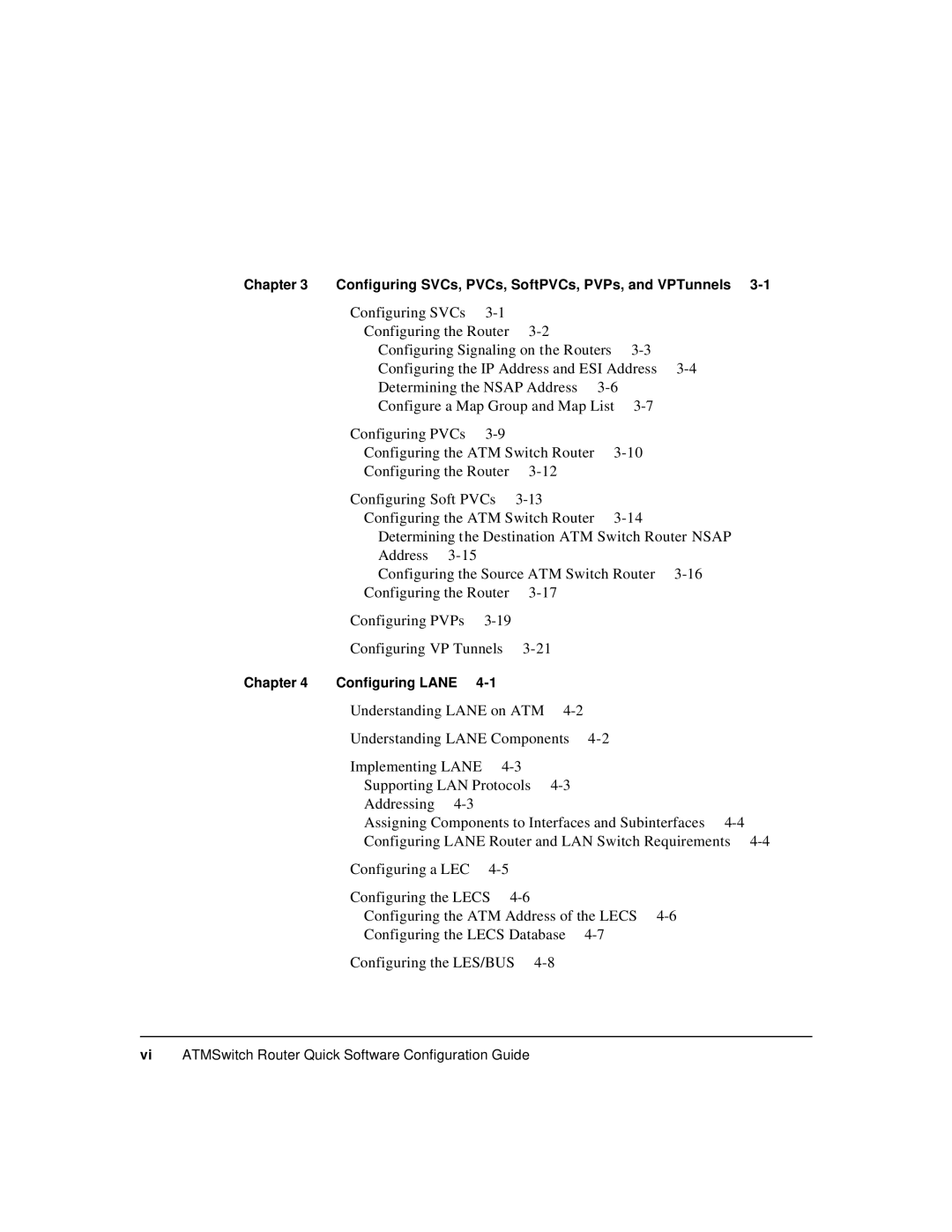 Cisco Systems 78-6897-01 manual Chapter Configuring Lane 