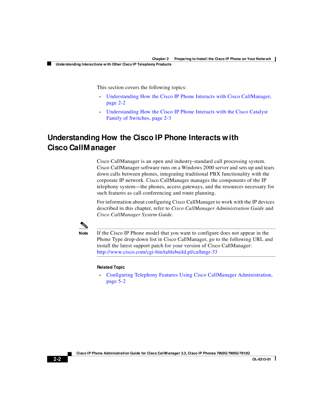 Cisco Systems 7902G, 7905G, 7912G manual Preparing to Install the Cisco IP Phone on Your Network 