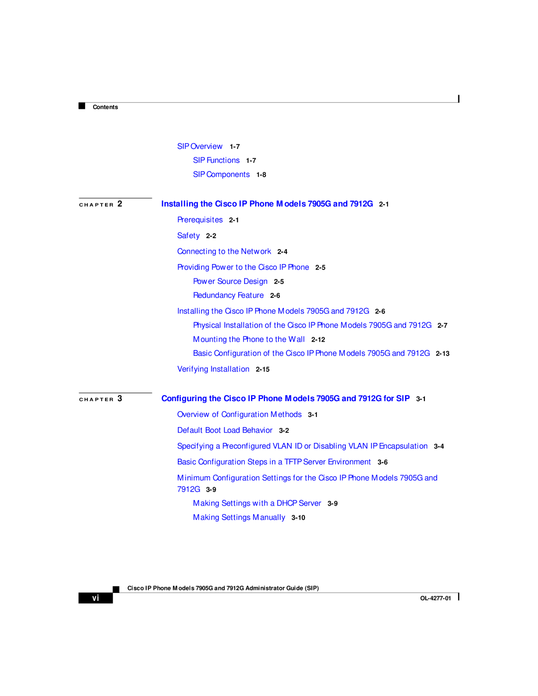 Cisco Systems 7905G, 7912G manual Overview of Configuration Methods Default Boot Load Behavior 