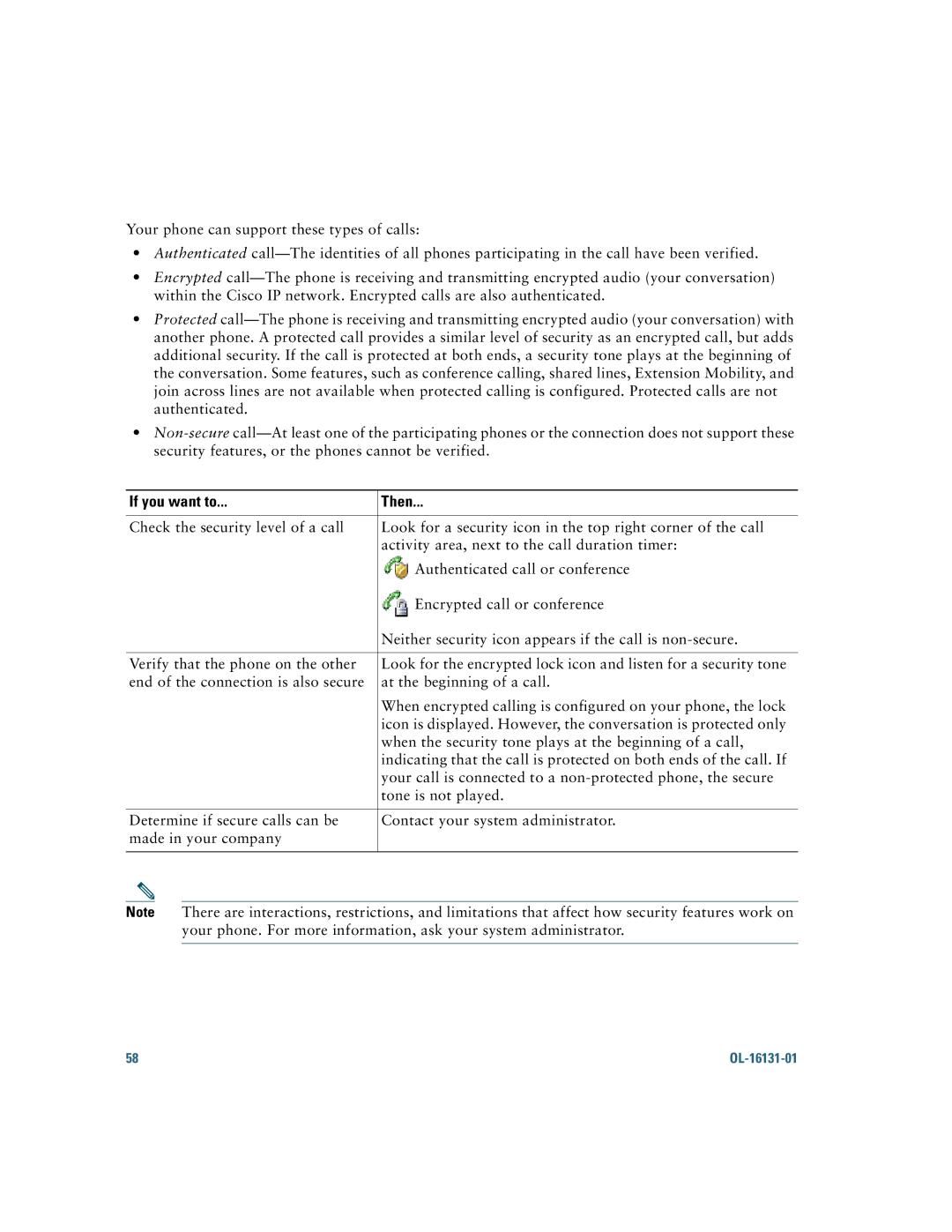 Cisco Systems 7921G manual If you want to Then 