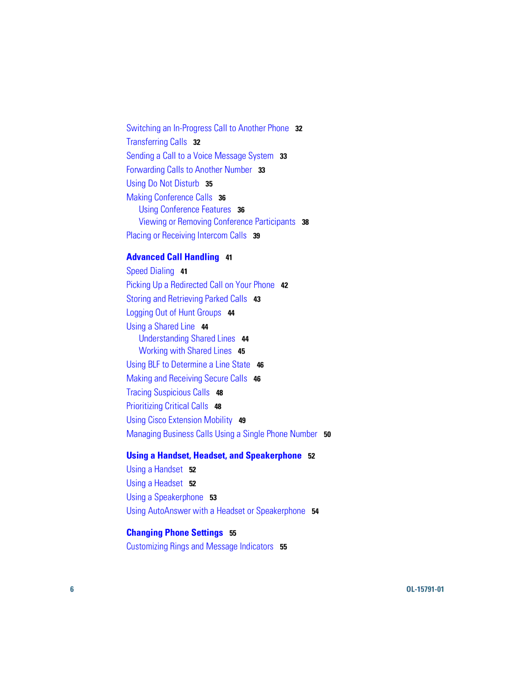 Cisco Systems 7931G manual Using a Speakerphone 