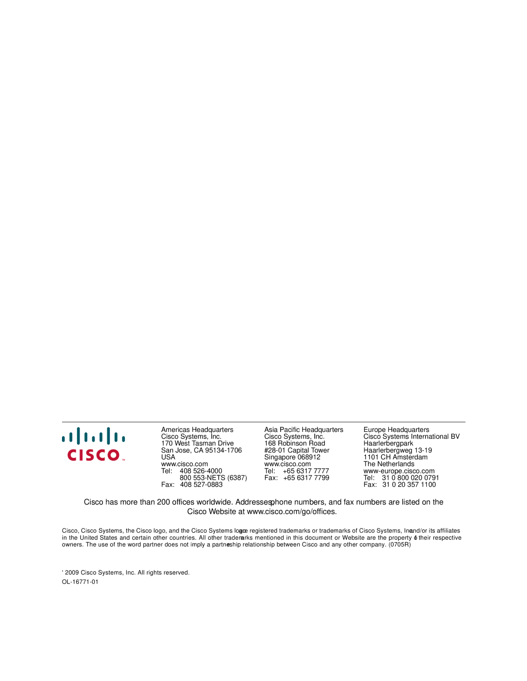 Cisco Systems 7942G, 7962G manual Usa 